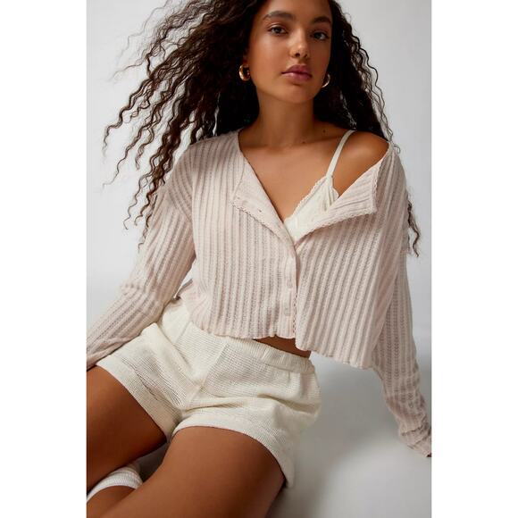 Out From Under Tops - New Out From Under Leilani Ribbed Cardigan
